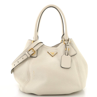Prada Convertible Satchel Vitello Daino Medium