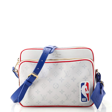 Louis Vuitton LV x NBA Nil Messenger Bag Monogram Antarctica Canvas