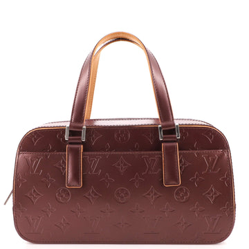 Louis Vuitton Mat Shelton Handbag Monogram Vernis