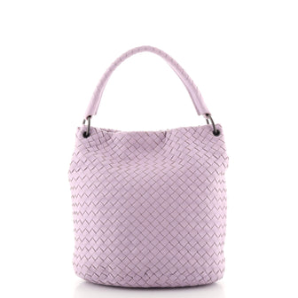 Bottega Veneta Bucket Hobo Intrecciato Nappa Small