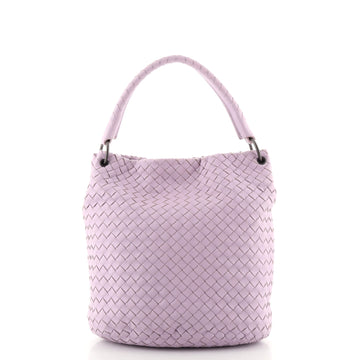Bottega Veneta Bucket Hobo Intrecciato Nappa Small