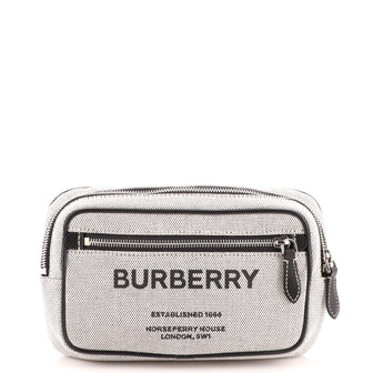 Burberry Horseferry Bum Bag Printed Canvas