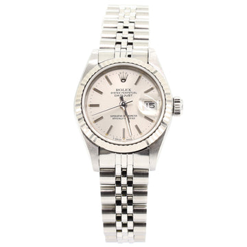Rolex Oyster Perpetual Datejust Automatic Watch Stainless Steel and White Gold 26