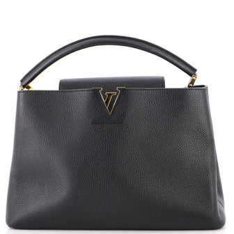 Louis Vuitton Capucines Bag Leather GM