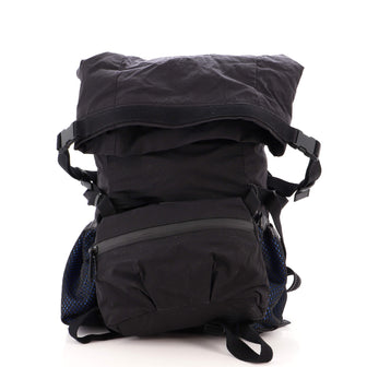 Bottega Veneta Fold Over Backpack Nylon