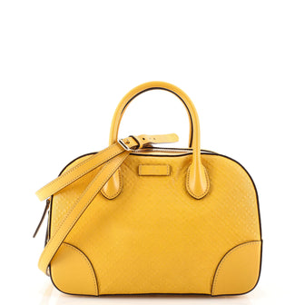 Gucci Bright Convertible Boston Bag Diamante Leather Small