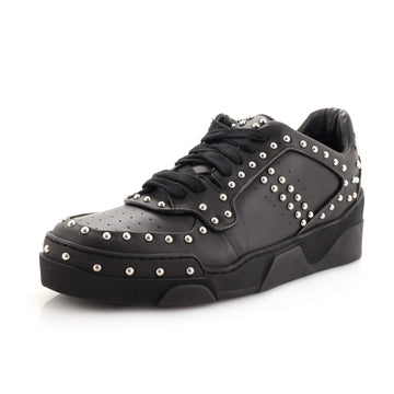 Givenchy Men's Tyson Low-Top Sneakers Studded Leather