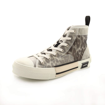 Christian Dior Men's B23 High-Top Sneakers Printed Canvas and PVC