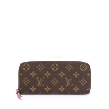 Louis Vuitton Clemence Wallet Monogram Canvas Brown 1899402