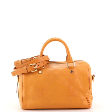 Louis Vuitton Speedy Bandouliere NM Bag Monogram Empreinte Leather 25
