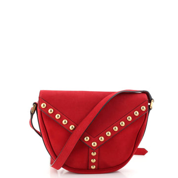 Saint Laurent Y Studs Crossbody Bag Leather Small