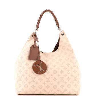 Louis Vuitton Carmel Hobo Mahina Leather