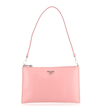 Prada Zip Pochette Saffiano Leather