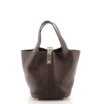 Hermes Picotin Lock Bag Barenia Faubourg PM
