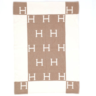 Hermes Avalon Baby Blanket Wool and Cashmere