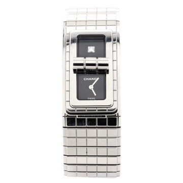Chanel Code Coco Quartz Watch Stainless Steel with Diamond 21