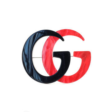 Gucci GG Brooch Resin