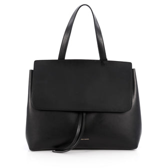 Mansur Gavriel Lady Bag Leather Medium Black