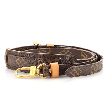 Louis Vuitton Shoulder Strap Monogram Canvas 12mm
