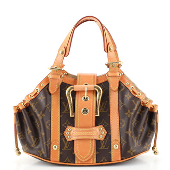 Louis Vuitton Theda Handbag Monogram Canvas GM