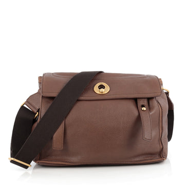 Saint Laurent Muse Two Messenger Leather Medium Brown 1902501