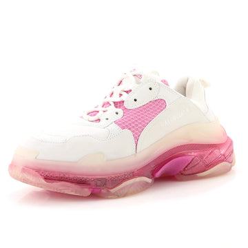 Balenciaga Women's Triple S Sneakers Fabric and Mesh with Leather
