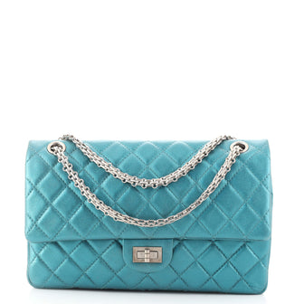 Chanel Reissue 2.55 Flap Bag Quilted Metallic Calfskin 226