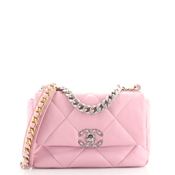 Chanel 19 Flap Bag Quilted Leather Medium