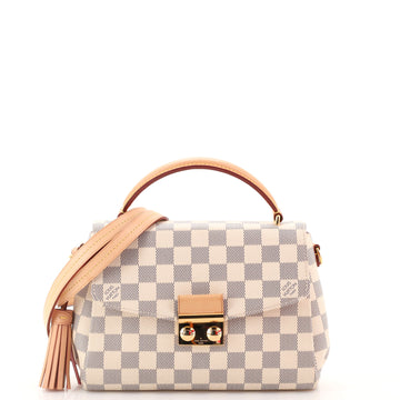 Louis Vuitton Croisette Handbag Damier