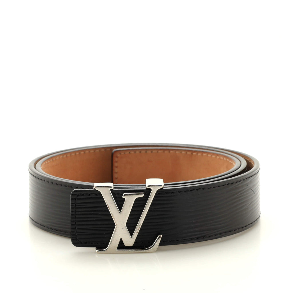 Louis Vuitton LV Initiales Belt Epi Leather Medium Black 1904521