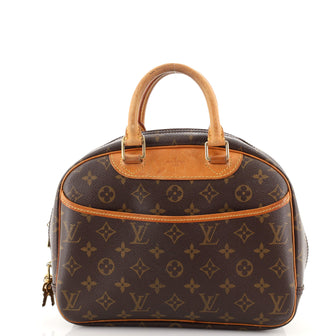 Louis Vuitton Trouville Handbag Monogram Canvas