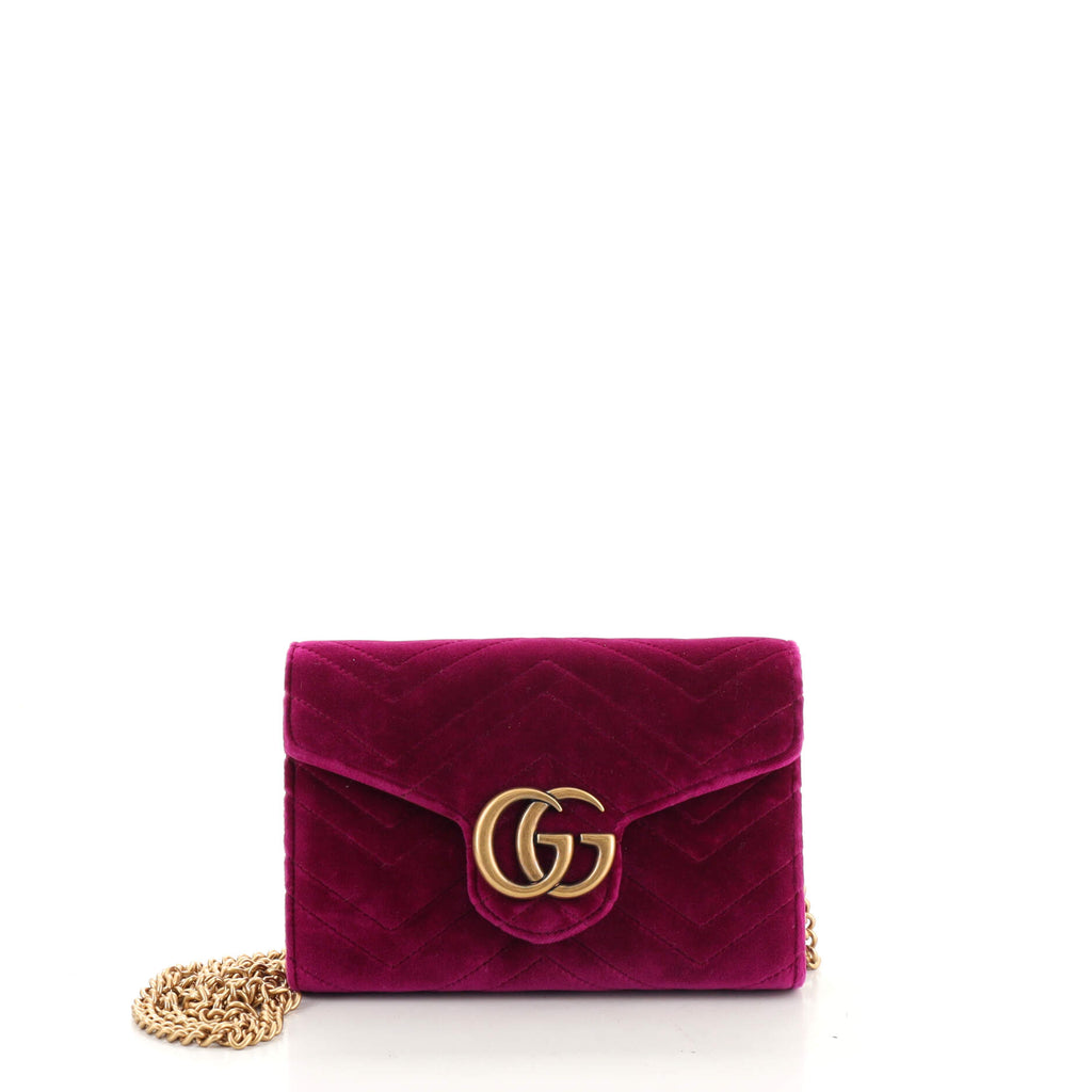 Velvet gucci wallet Clearance