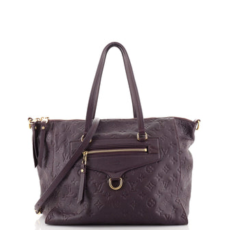Louis Vuitton Lumineuse Handbag Monogram Empreinte Leather PM