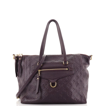 Louis Vuitton Lumineuse Handbag Monogram Empreinte Leather PM