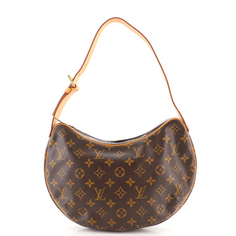 Louis Vuitton Croissant Handbag Monogram Canvas MM