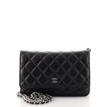 Chanel Wallet on Chain Quilted Caviar