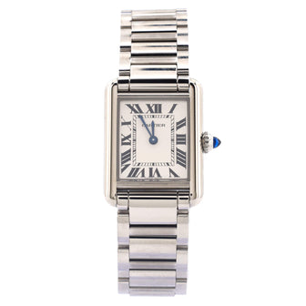 Cartier Must de Cartier Tank Quartz Watch Stainless Steel 22