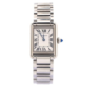 Cartier Must de Cartier Tank Quartz Watch Stainless Steel 22