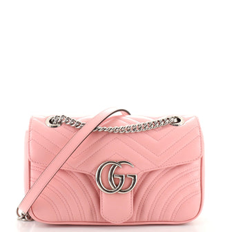 Gucci GG Marmont Flap Bag Matelasse Leather Small