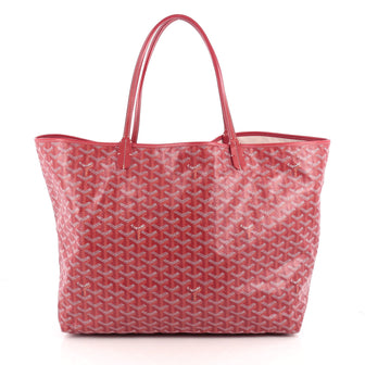 Goyard St. Louis Tote Coated Canvas GM Red 1906202