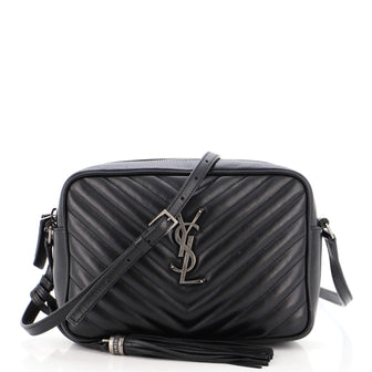 Saint Laurent Lou Camera Bag Matelasse Chevron Leather Small