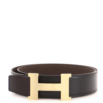 Hermes Constance Reversible Belt Leather Wide