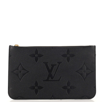 Louis Vuitton Neverfull Pochette Monogram Empreinte Giant Large