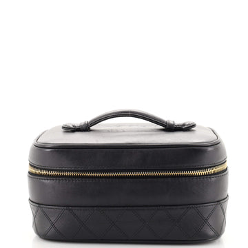 Chanel Vintage Cosmetic Case Lambskin