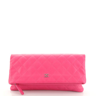 Chanel Beauty CC Clutch Quilted Lambskin