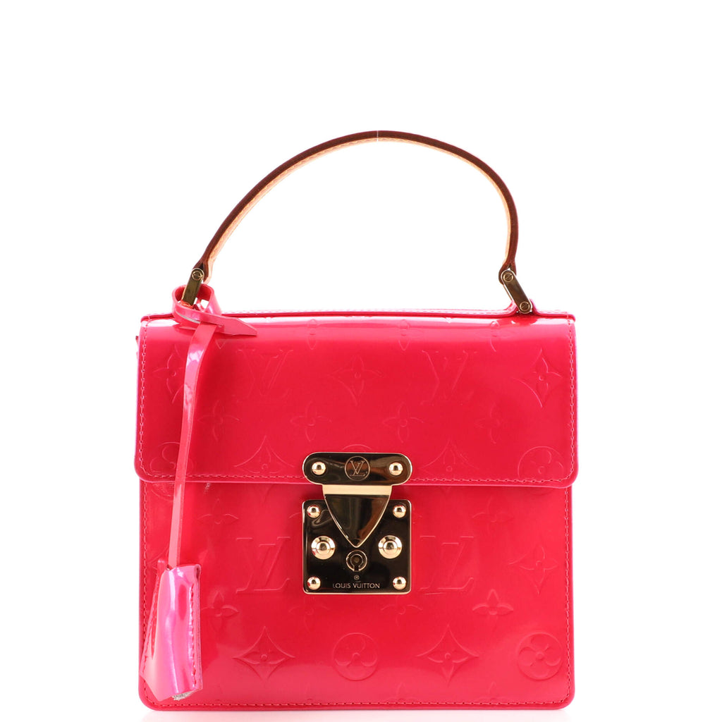 Louis Vuitton Louis Vuitton Spring Street Pink Vernis Hand Bag