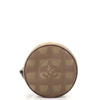 Chanel Travel Line Round Wristlet Nylon