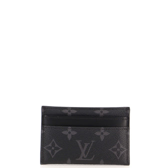 Louis Vuitton Monogram Eclipse Porte Cartes Double Cardholder