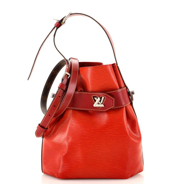 Louis Vuitton Twist Bucket Bag Epi Leather
