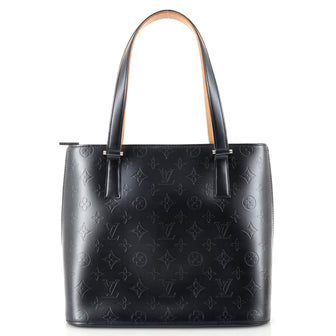 Louis Vuitton Mat Stockton Handbag Monogram Vernis